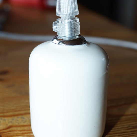 Keramik Lampenfassung / Weiss