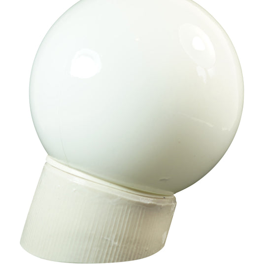 Kugellampe Porzellan / Gewinkelt