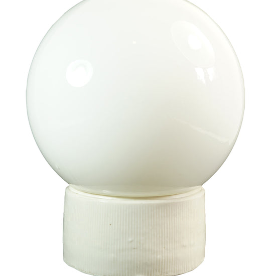 Kugellampe Porzellan / Gerade