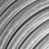 Elektrisches Kabel für Lichterketten silber IP44 – Meterware für geschützte Aussenbereiche