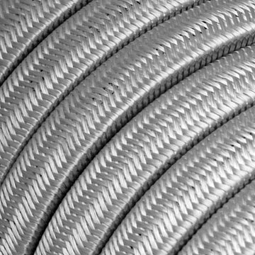 Elektrisches Kabel für Lichterketten silber IP44 – Meterware für geschützte Aussenbereiche