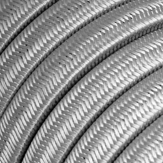 Elektrisches Kabel für Lichterketten silber IP44 – Meterware für geschützte Aussenbereiche
