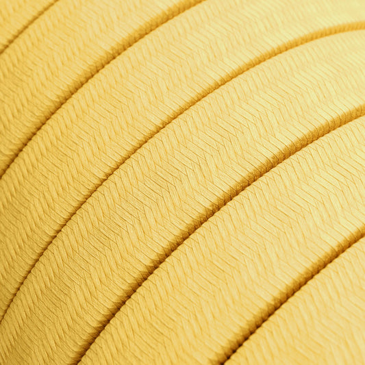 Elektrisches Kabel für Lichterketten sonnengelb IP44 – Meterware für geschützte Aussenbereiche