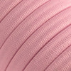 Elektrisches Kabel für Lichterketten rosa IP44 – Meterware für geschützte Aussenbereiche