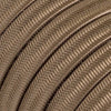 Elektrisches Kabel für Lichterketten taupe IP44 – Meterware für geschützte Aussenbereiche