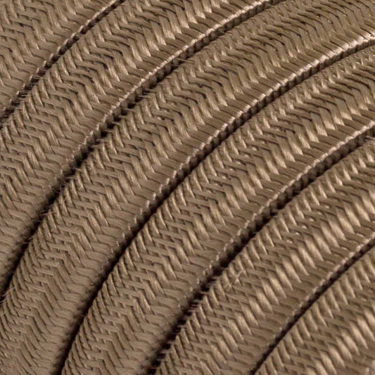 Elektrisches Kabel für Lichterketten taupe IP44 – Meterware für geschützte Aussenbereiche