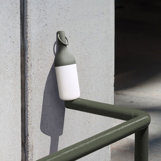 LED Tischleuchte ELO BABY Gris Olive, kabellos