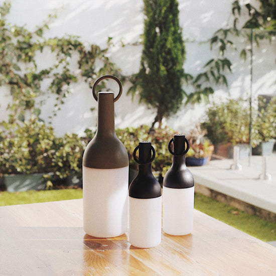 LED Tischleuchte ELO Noir, kabellos