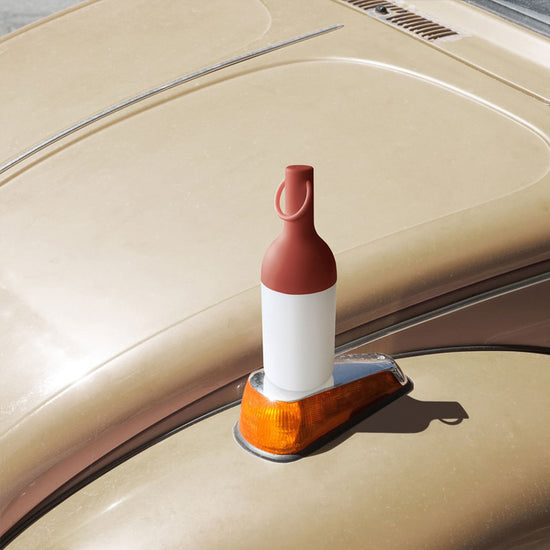 LED Tischleuchte ELO BABY Terracotta, kabellos