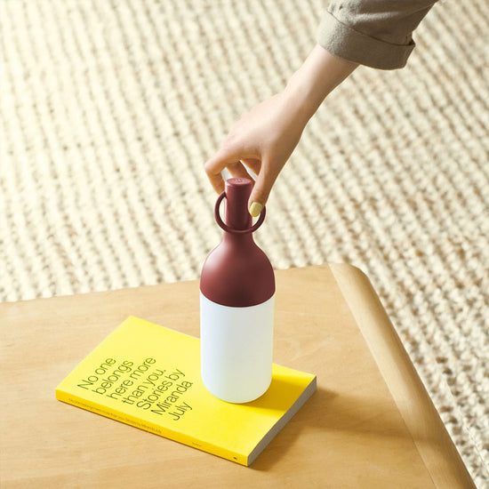 LED Tischleuchte ELO BABY Terracotta, kabellos