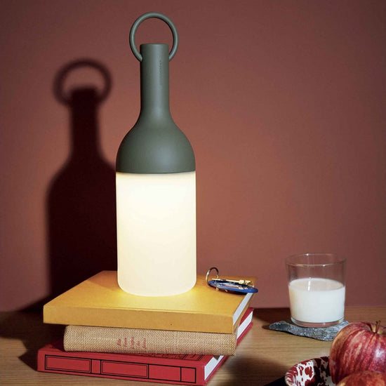 LED Tischleuchte ELO Kaki, kabellos