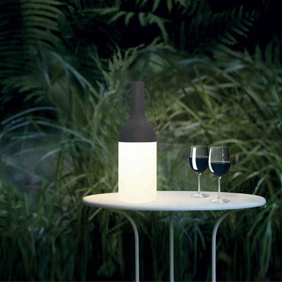 LED Tischleuchte ELO Noir, kabellos