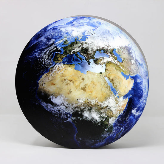 LED-Dekolampe Erde / blauer Planet, klein, Ø35cm