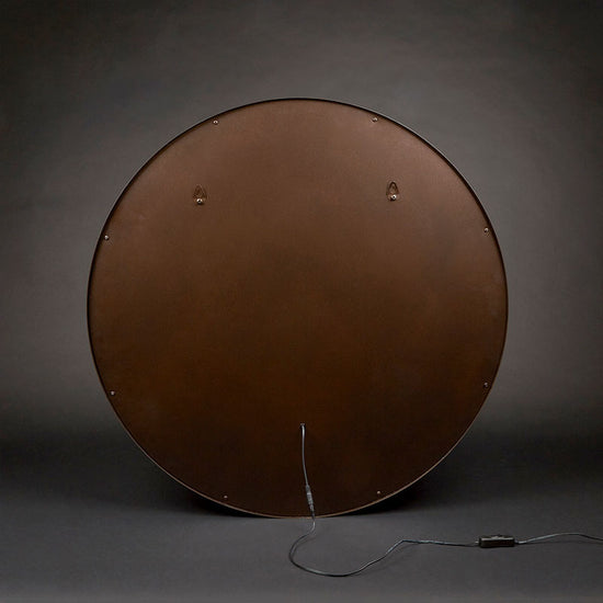 LED-Dekolampe Erde / blauer Planet, gross, Ø78cm – Rückseite