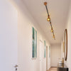 Lichterkette Filé Linear im Flur, an der Decke verlegt