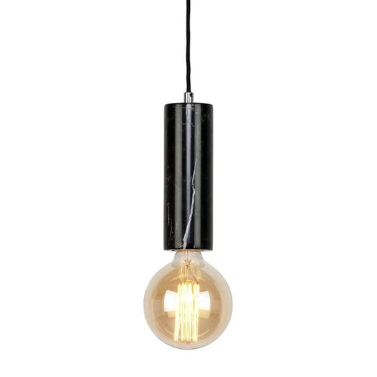 Hängeleuchte 'Caesar', schwarzer Marmor