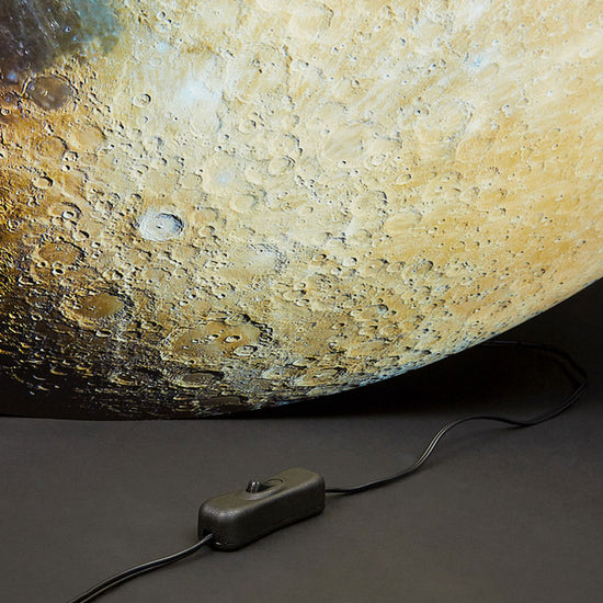 LED-Mondlampe, gross, Ø78cm