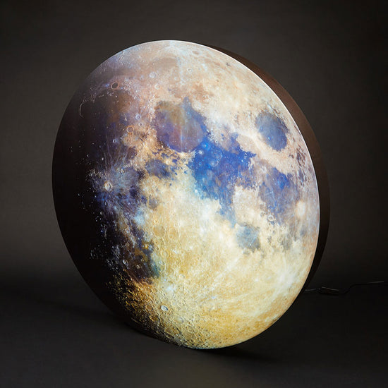 LED-Mondlampe Backlight, gross, Ø78cm