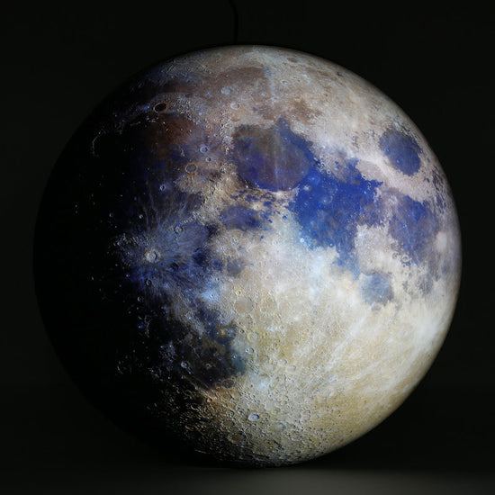 LED-Mondlampe, gross, Ø78cm