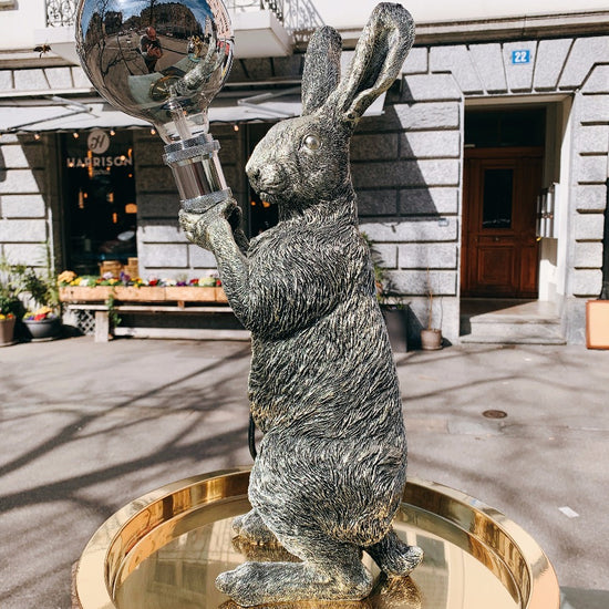 Tischleuchte Meister Lampe, silber