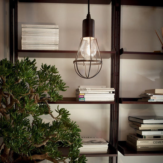 Pendelleuchte Helmut SP1 / Schwarz