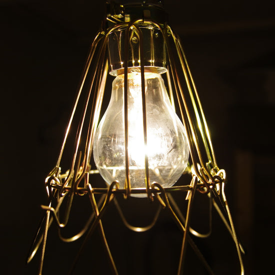 Lampen Schutzgitter / Messing