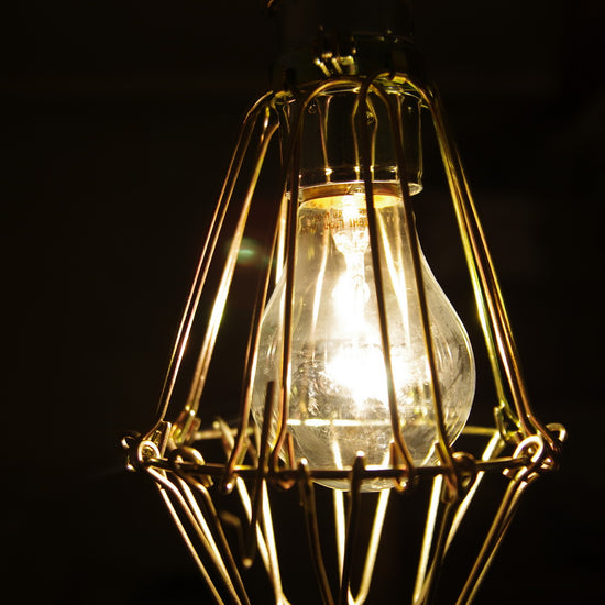 Lampen Schutzgitter / Messing