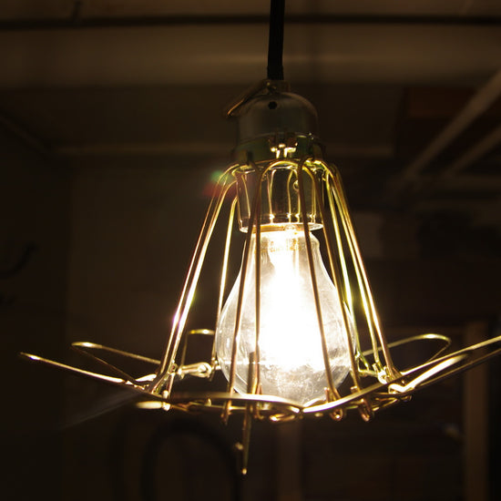 Lampen Schutzgitter / Messing