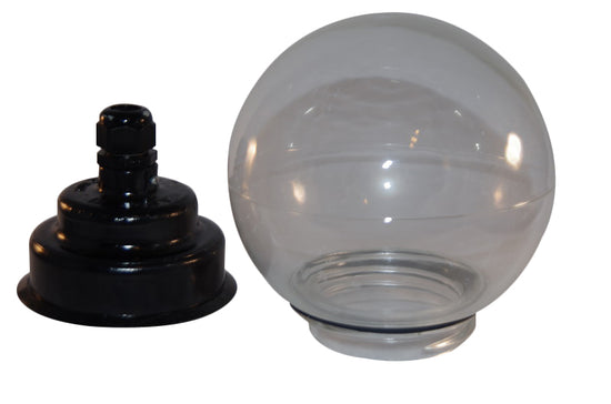 Kugellampe / Klarglas