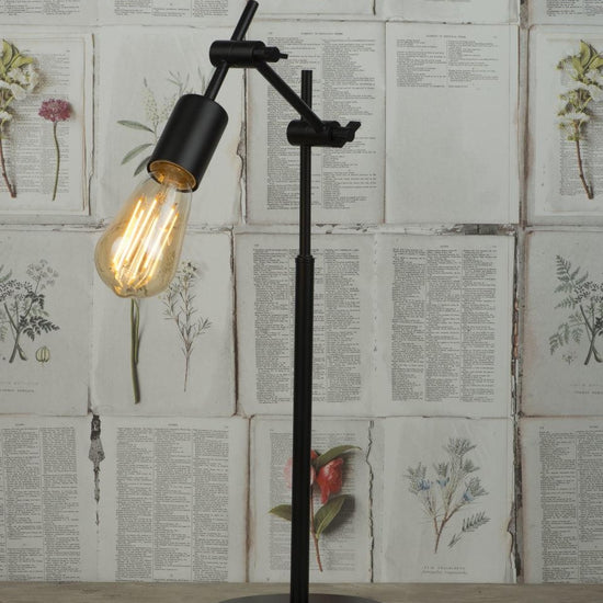 Tischleuchte Mechanics', schwarz