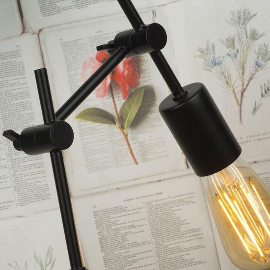 Tischleuchte Mechanics', schwarz