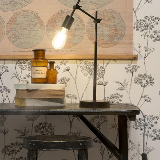 Tischleuchte Mechanics', schwarz