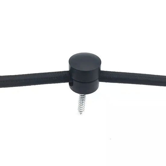 Wand- und Deckenpin Metall / Schwarz