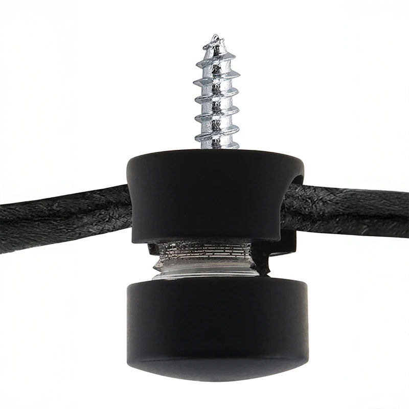 Wand- und Deckenpin Metall / Schwarz