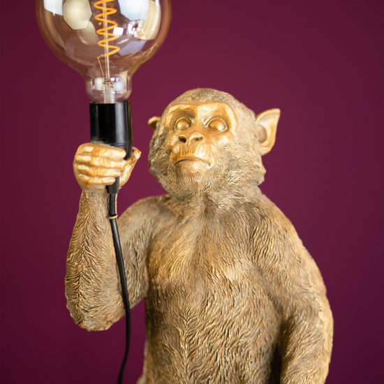 Stehleuchte Koko, stehend, gold