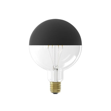 🎁 Calex G125 Kopfspiegel Schwarz Matt / 4 Watt E27 (100% off)