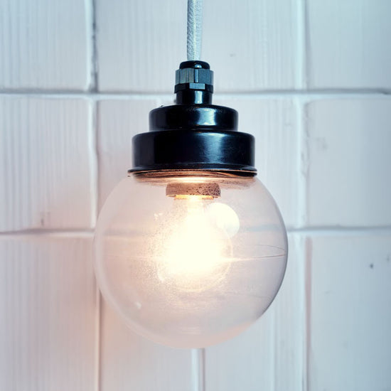 Kugellampe / Klarglas