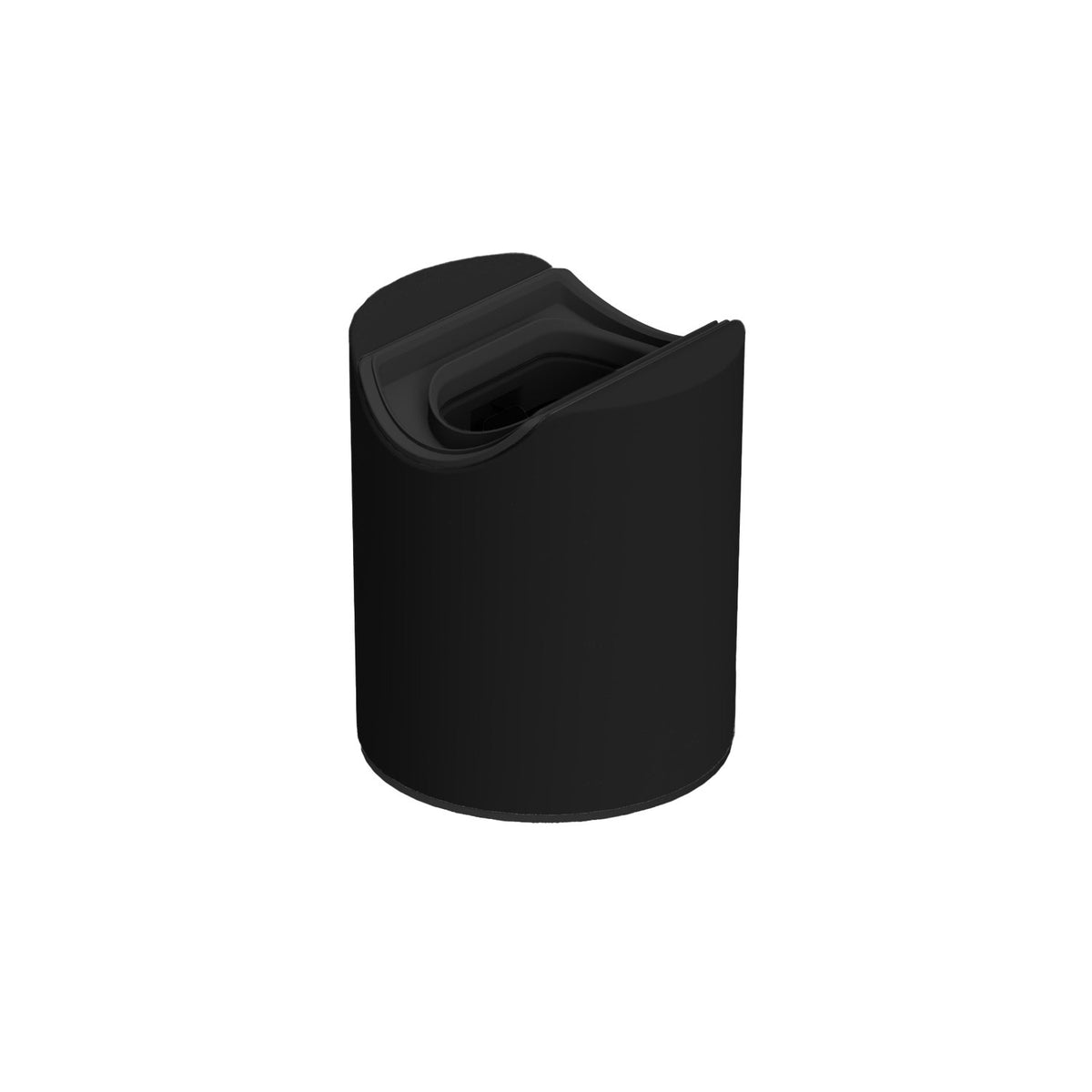 Lampenfassung esse14 S14d für Wand und Decke, IP44 – Schwarz