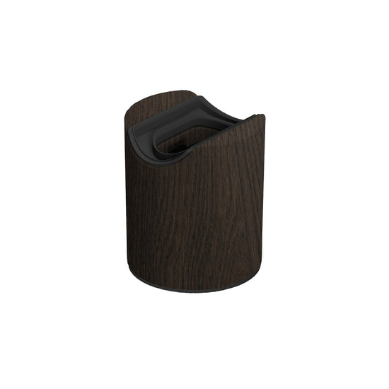 Lampenfassung esse14 S14d für Wand und Decke, IP44 – Wengé-Optik
