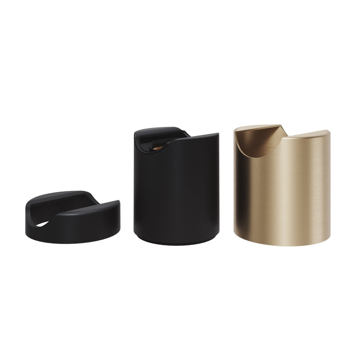 Lampenfassung S14d Metall für Wand und Decke – Bronze satiniert