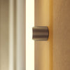 Lampenfassung S14d Metall für Wand und Decke – Titan satiniert