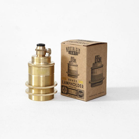 Nostalgia Lights Lampenfassung E27 Messing