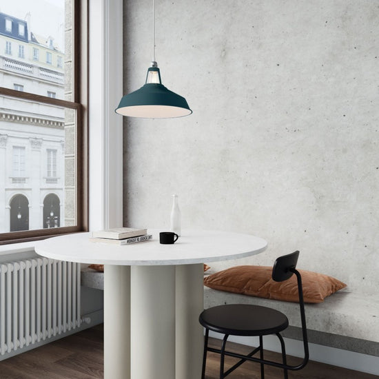 Lampenschirm aus lackiertem Metall – Le Havre Petrol