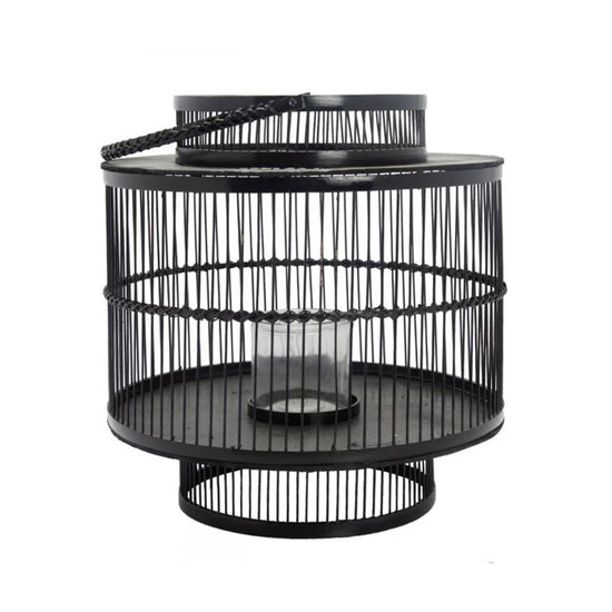 Birdcage Laterne Schwarz