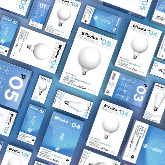 LED Globe G150 Porzellan / 7 Watt E27