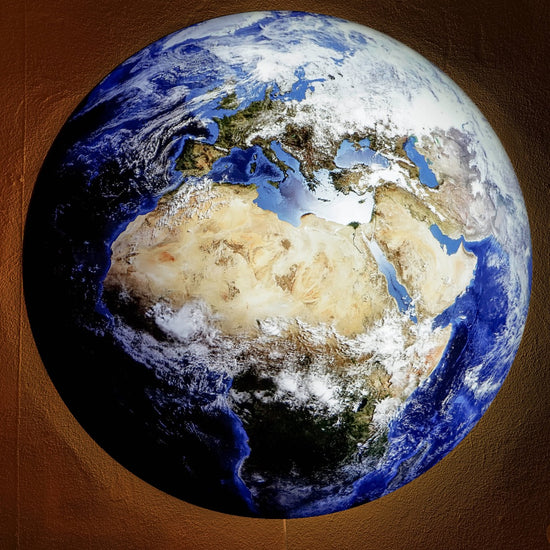 LED Dekoleuchte Erde Backlight Ø 78cm