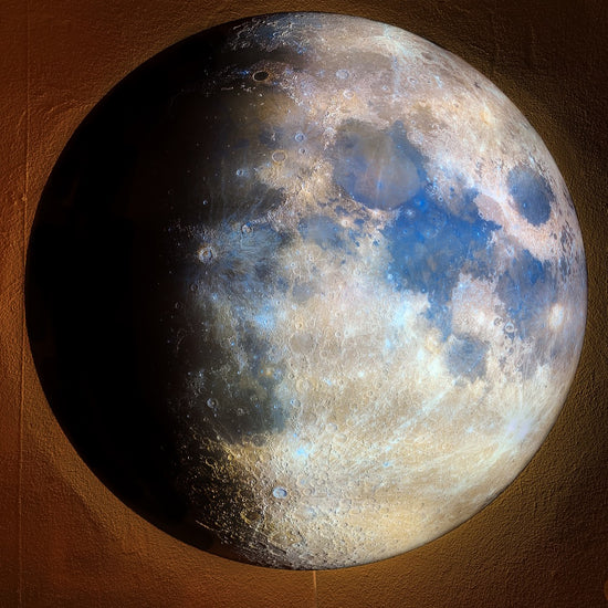 LED-Mondlampe Backlight, gross, Ø78cm