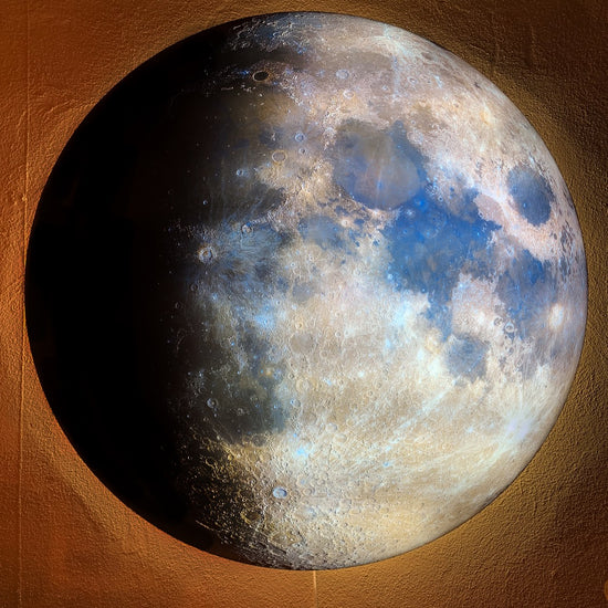 LED-Mondlampe Backlight, gross, Ø78cm