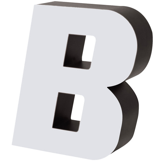 LED-Leuchtbuchstabe B
