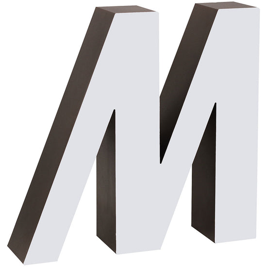 LED-Leuchtbuchstabe M